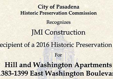 Historic Preservation Award